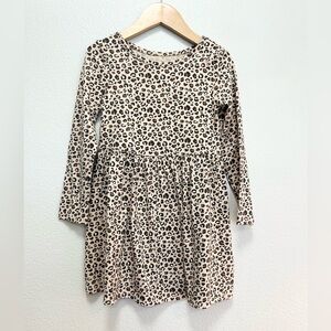 Cat & Jack Leopard Print Kids Dress Size 5T
